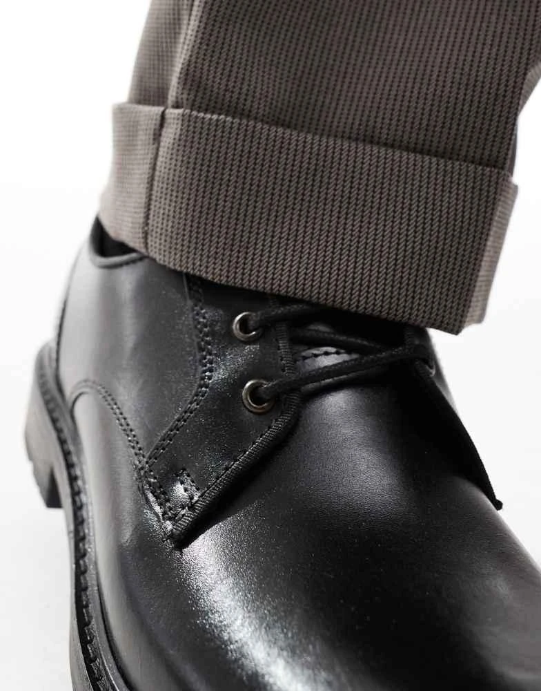 Base London Base London Dime derby shoe in black 3