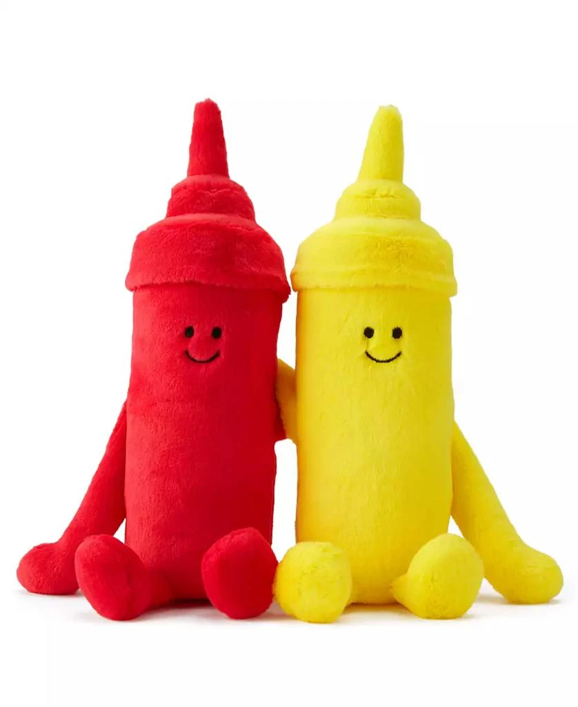Geoffrey's Toy Box 10" Plush Ketchup and Mustard, Created for Macy's 4