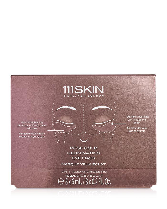 111skin Rose Gold Illuminating Eye Mask Box, 8 Piece