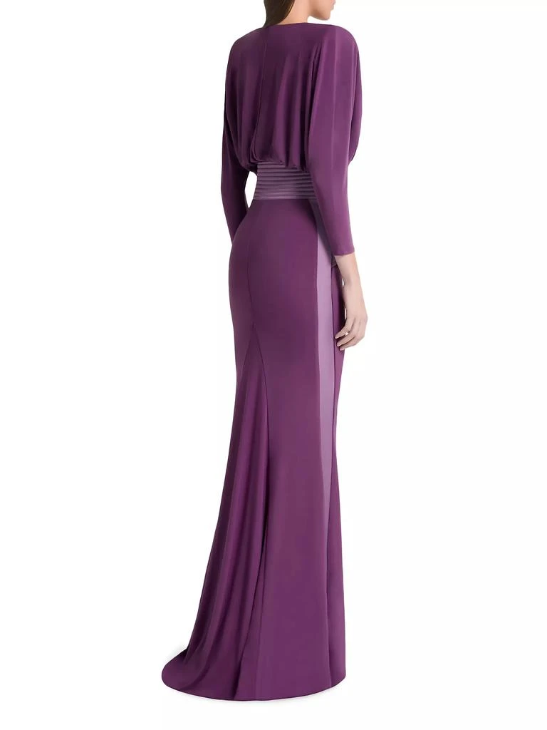 Zhivago I'm Her Man Long-Sleeve Gown 4