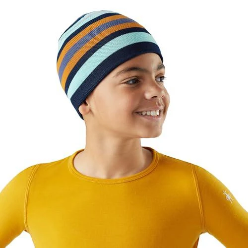 SmartWool Smartwool Boys Reversible Art Beanie (Little Kid/Big Kid)