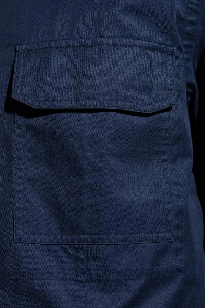 Tom Ford Tom Ford Chest Pocket Long Sleeved Buttoned Shirt 4