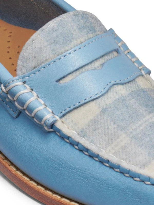 G.H. Bass Weejun Whitney Plaid Penny Loafers 6