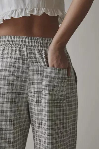 Urban Renewal ReMADE By UO Remnants Check Gingham Pull-On Pant 4