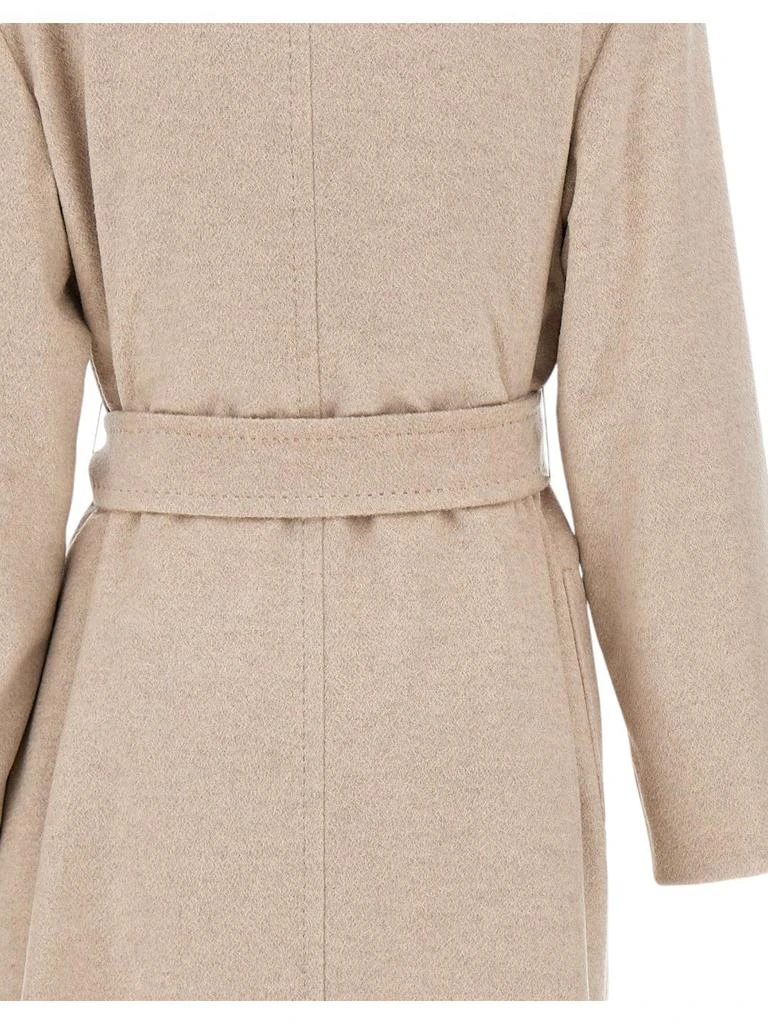 Max Mara Max Mara Studio Pazzo Belted Long-Sleeved Coat 4