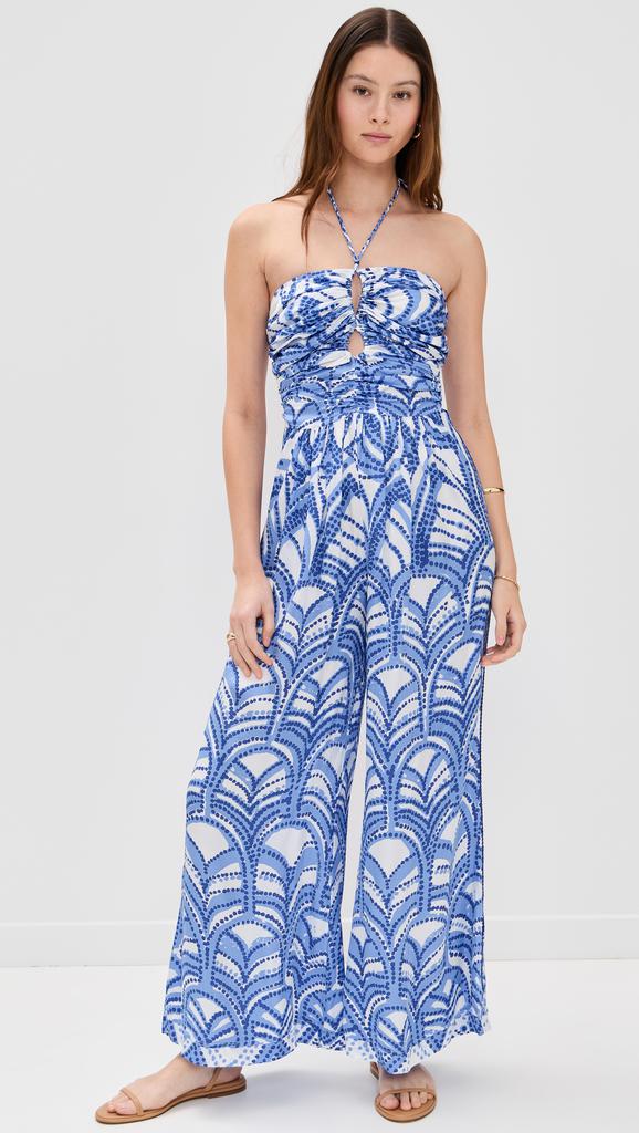 Poupette St Barth Claudia Long Jumpsuit