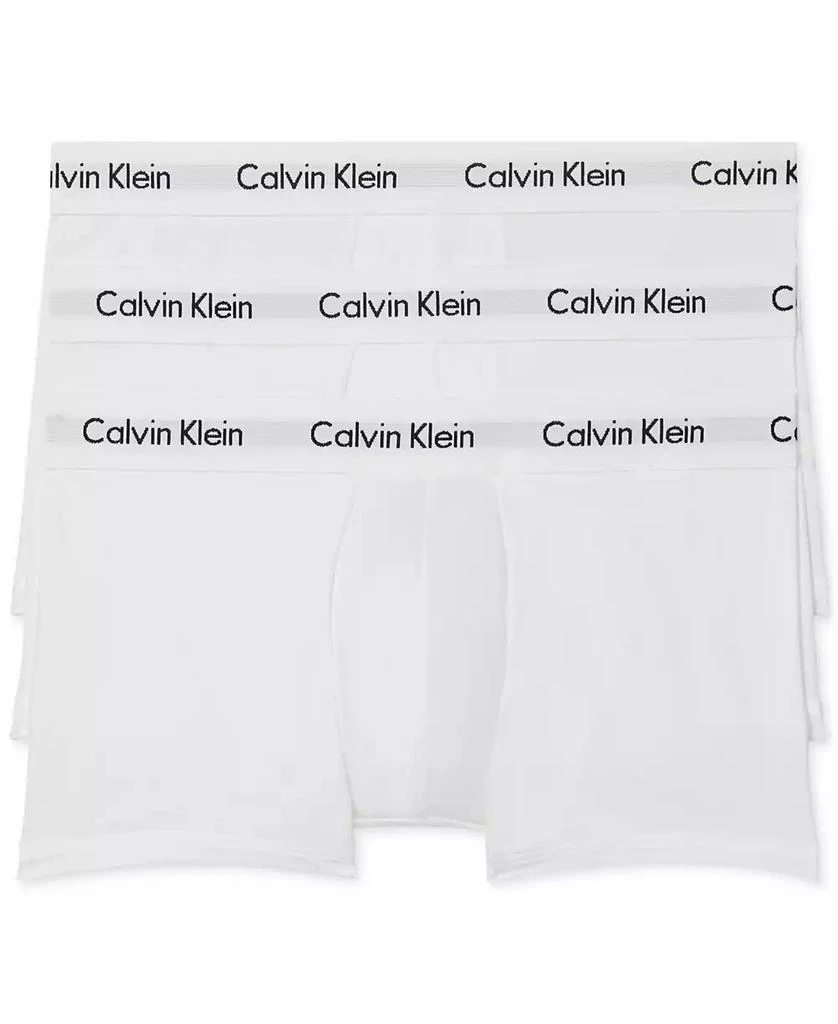Calvin Klein Men
s 3-Pack Cotton Stretch Low-Rise Trunk Underwear 1
