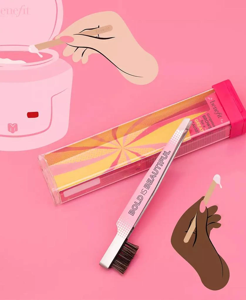 Benefit Cosmetics Bold Is Beautiful Slant Tweezer & Brow Brush 3