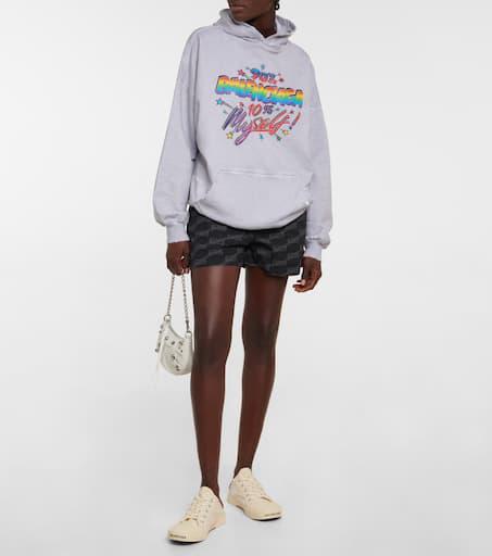 Balenciaga Paris distressed open-back sneakers - Casual