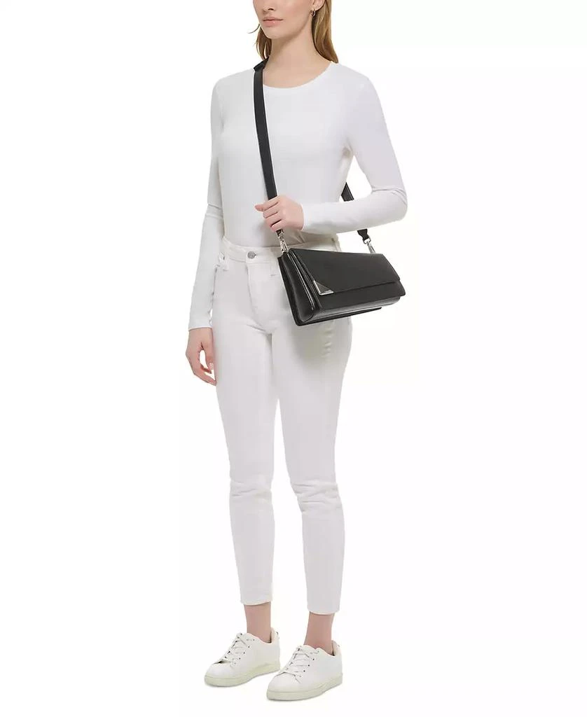 Calvin Klein Basalt Asymmetric Convertible Shoulder 7