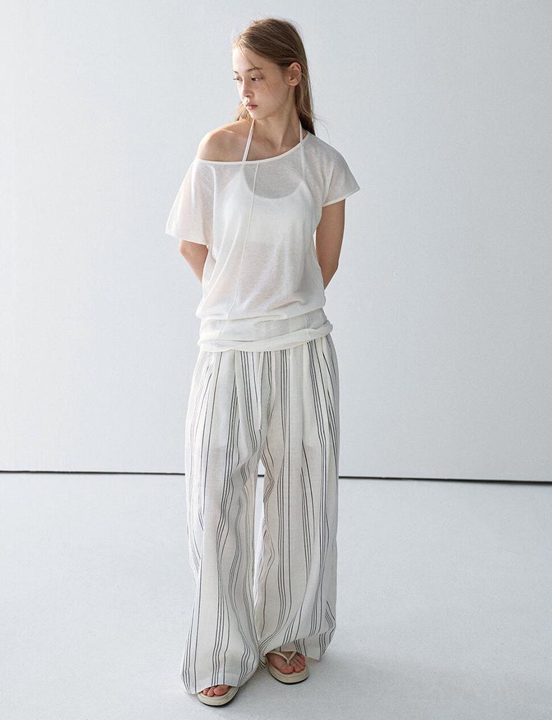 Pixie Market Striped Loose Pants