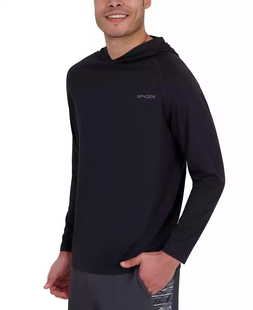 Spyder Men's Core Long Sleeve Rashguard Swim Hoodie 3