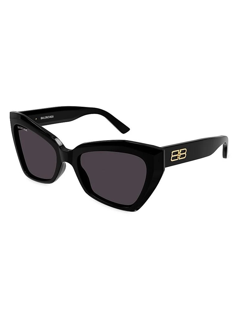 Balenciaga Rive Gauche 56MM Butterfly Sunglasses 2
