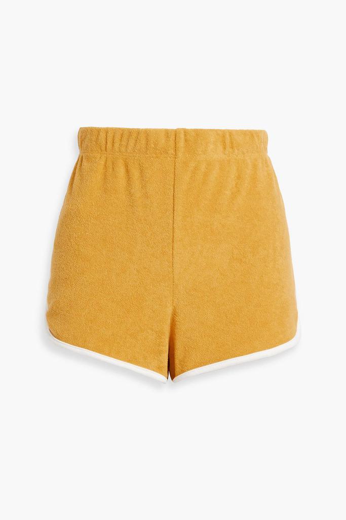 Re/Done Cotton-blend terry shorts