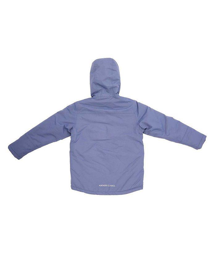 Northern Classics Unisex Insulated Waterproof Winter Ski Coat - Little Kid, Big Kid