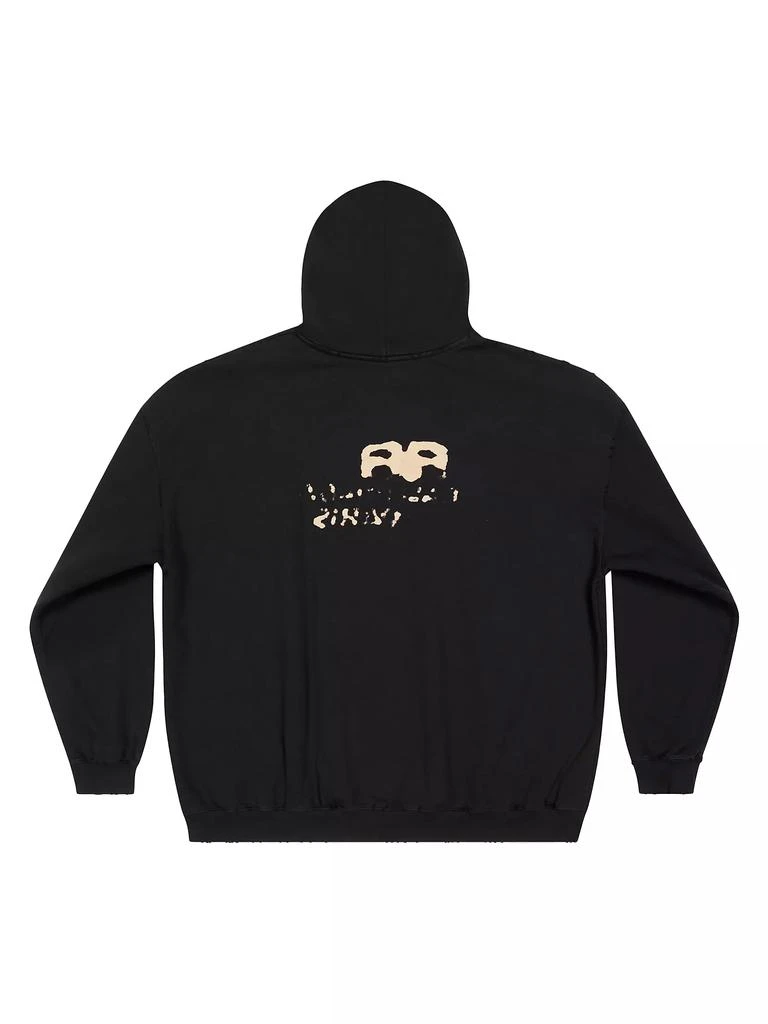 Balenciaga Hand Drawn BB Icon Hoodie Large Fit 2