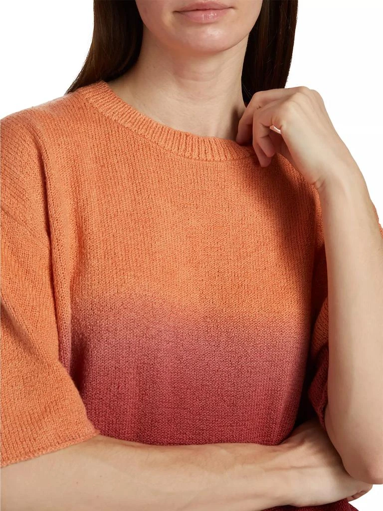 The Elder Statesman Nora Lite Dip Knit T-Shirt 6