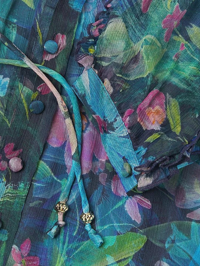 Johnny Was Mabel Silk Maxi Dress 6