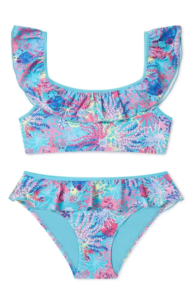 Boardies Kids Coral Bikini Set
