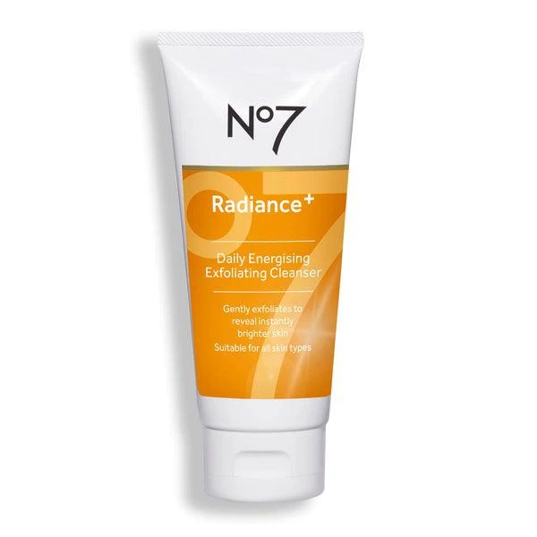 No7 Radiance+ Daily Energizing Exfoliating Cleanser 1