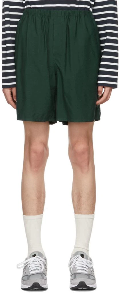AMI SSENSE Exclusive Green Shorts 1