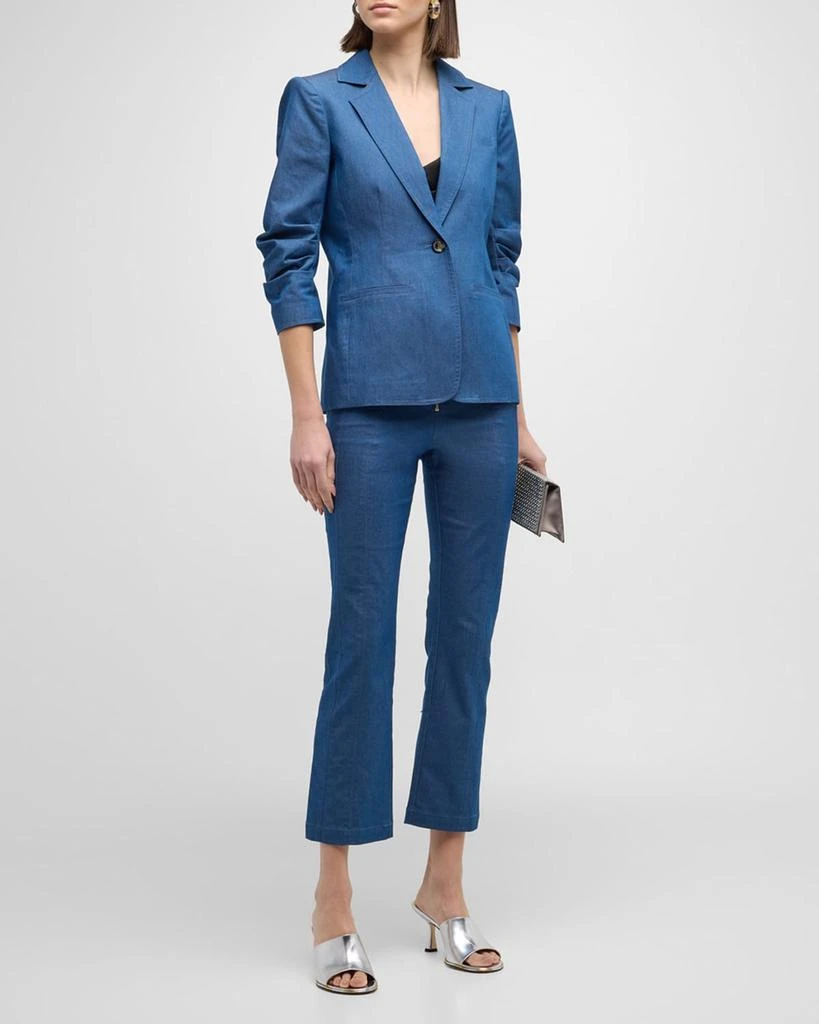 Cinq a Sept Loren Kick Flare Denim Pants 4