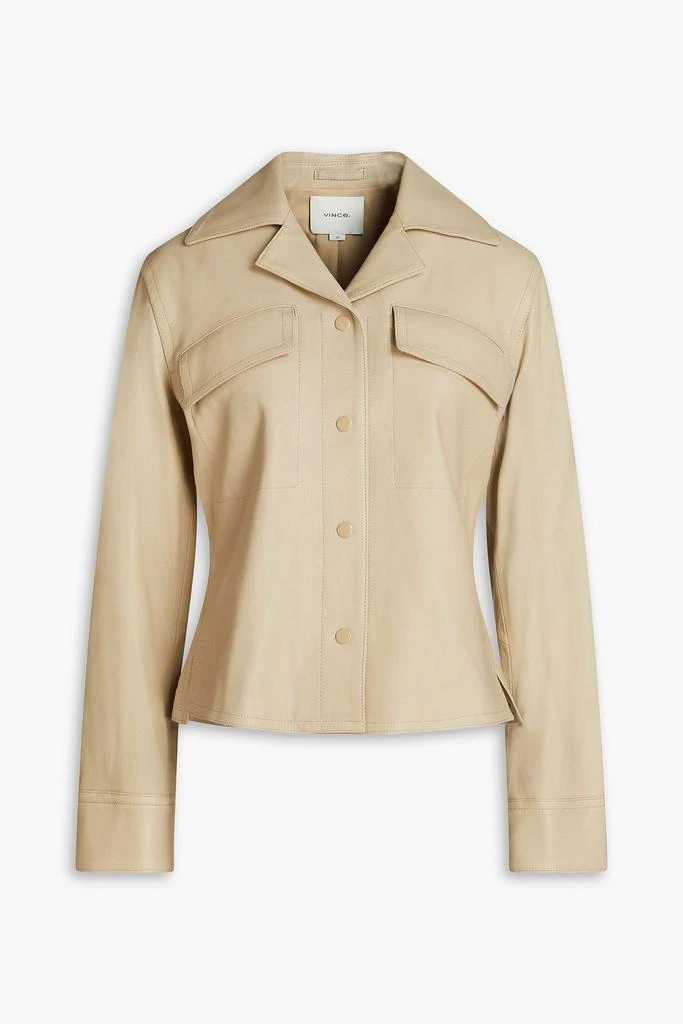 Vince Leather jacket 1