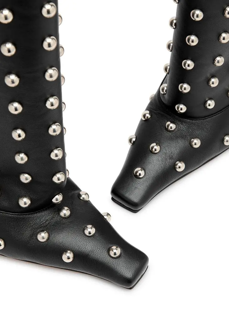 A.W.A.K.E MODE Dana Rock 50 studded leather ankle boots 3
