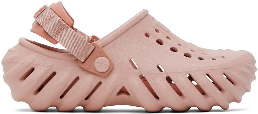Crocs Pink Echo Clogs 1