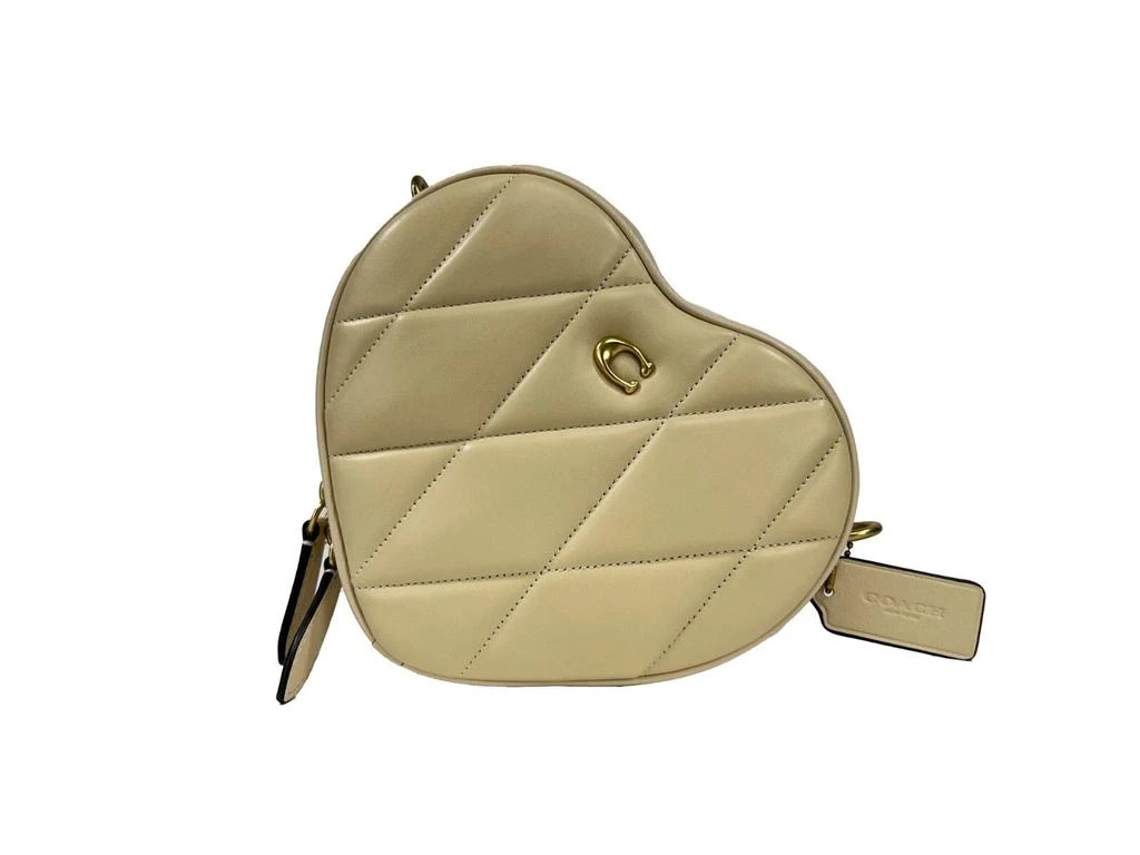 Coach COACH Heart Small Quilted Leather Crossbody Bag Purse 1