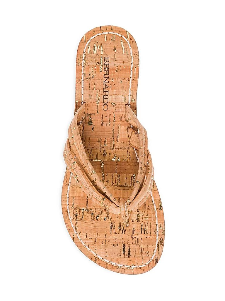 Bernardo Miami Cork Thong Sandals 5