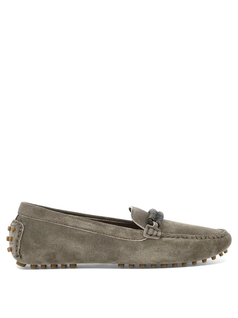 Brunello Cucinelli Brunello Cucinelli Loafers With Monili 1