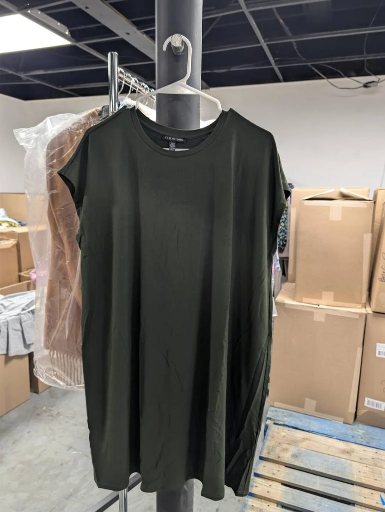 Eileen Fisher Eileen Fisher - WOMEN
S CREW NECK BOXY DRESS