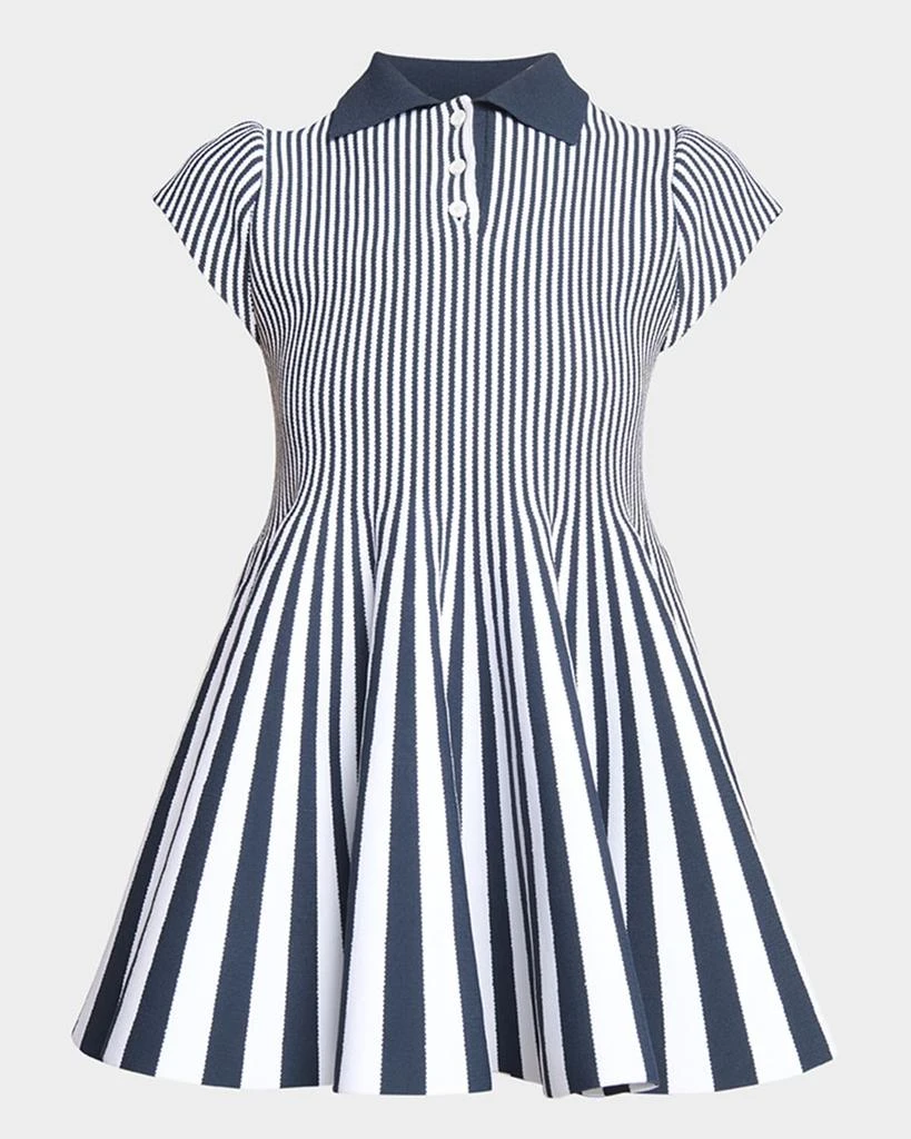 Loewe Striped Mini Polo Dress 2