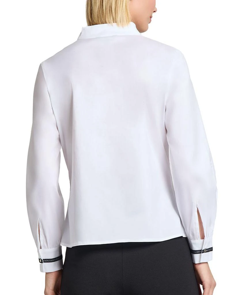 Misook Stand Collar Blouse 2