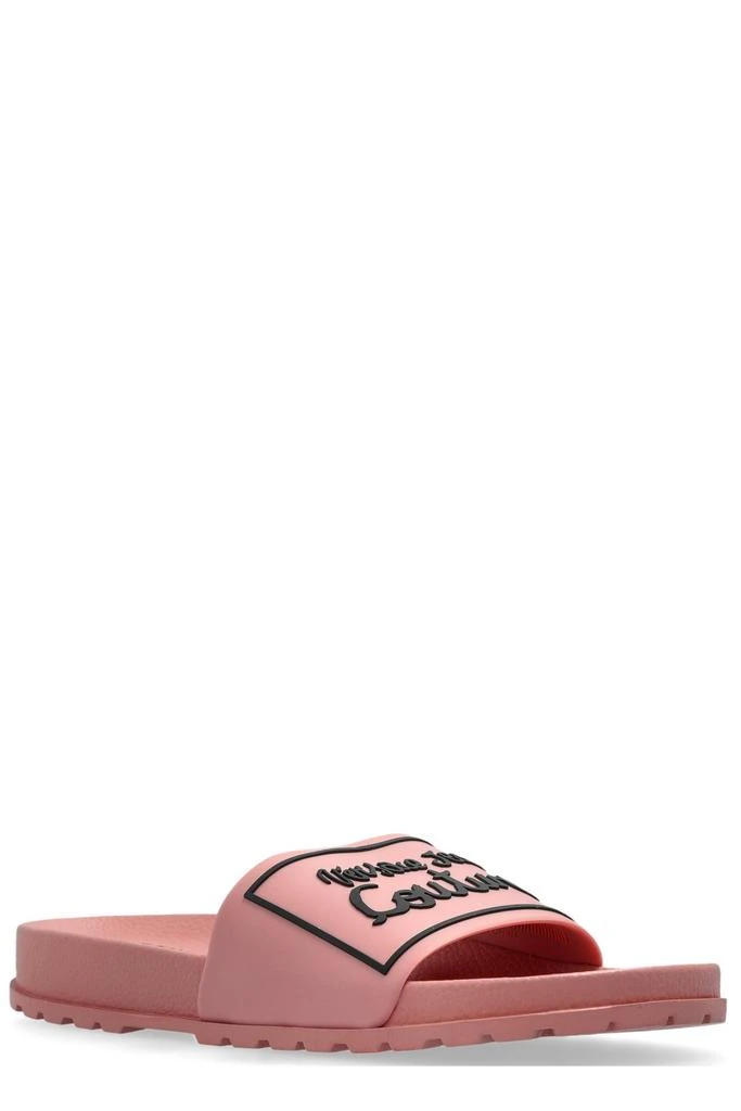 Versace Versace Jeans Couture Logo Slide Sandals 4
