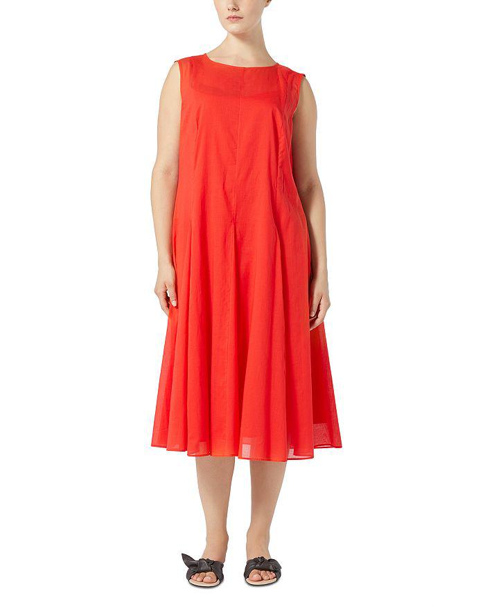 Marina Rinaldi 2A Uscita Corvino Voile Flared Dress