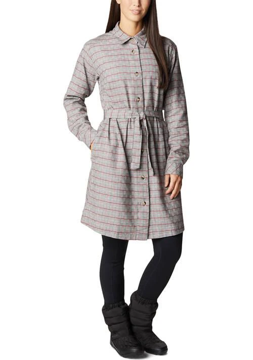 Columbia Plus Size Holly Hideaway Flannel Dress 1