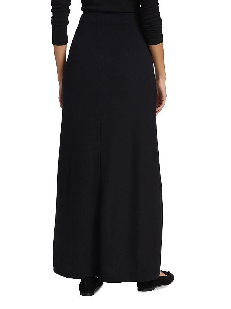 chinese dress ladies LESET Lauren Long Sleeve Maxi Dress in Black in Jersey main image 1