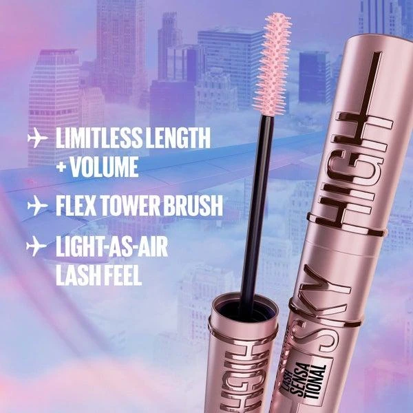 Maybelline Maybelline Lash Sensational Sky High Mascara - 01 Black 7.2ml 3