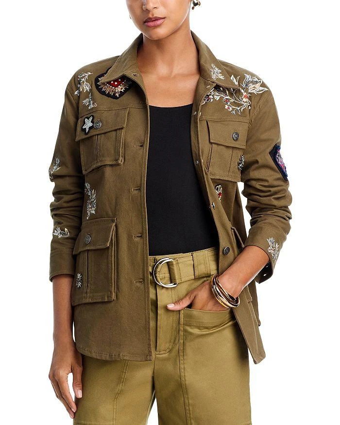 Cinq à Sept Vera Heritage Patch Jacket