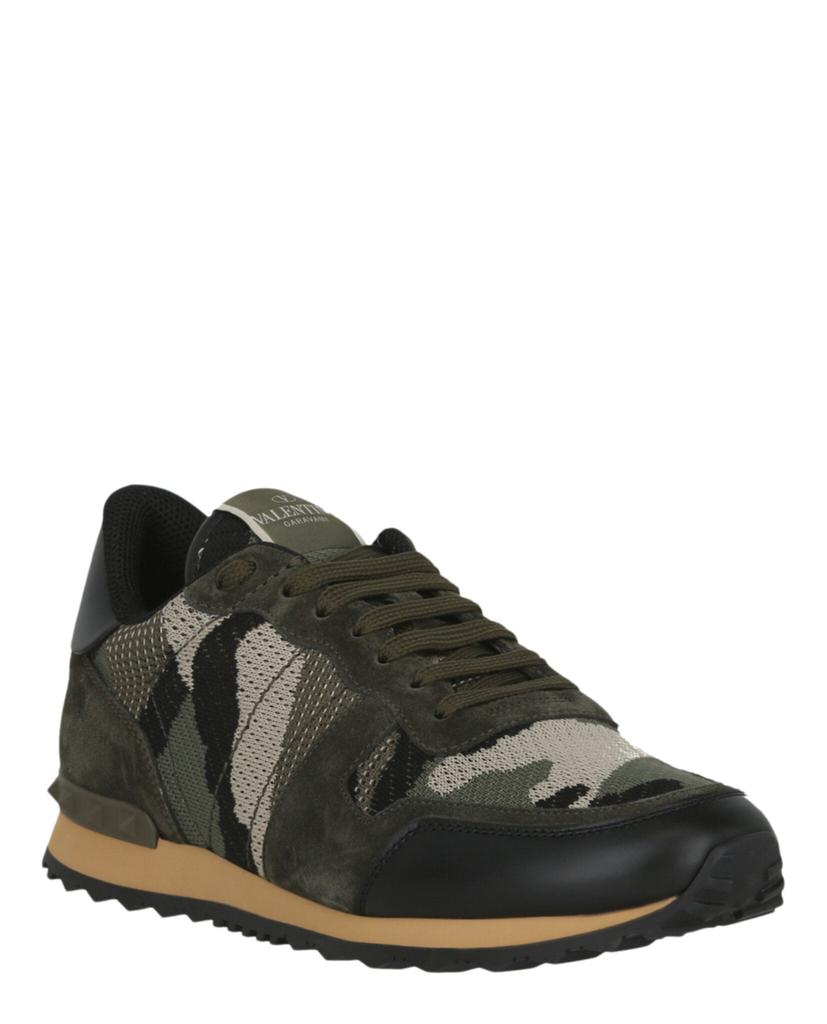 Valentino Camouflage Rockrunner Sneakers