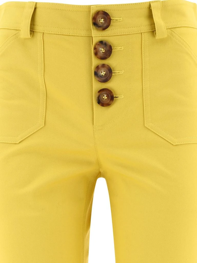 INES DE LA FRESSANGE Ines De La Fressange Button Detail Pants 3