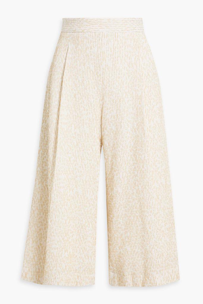 ROSETTA GETTY Embroidered gauze culottes
