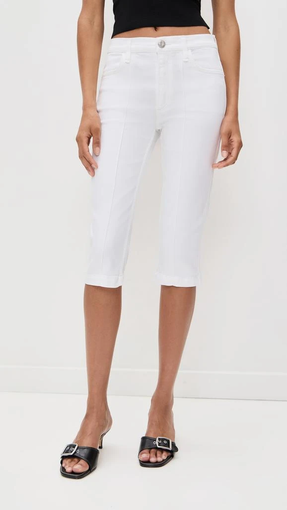 Rag 
Bone Flexi Kit Mid-Rise Capri Shorts 6
