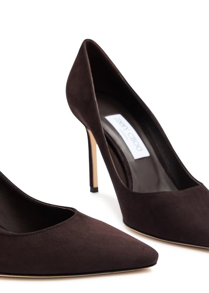 Jimmy Choo Romy 85 suede pumps 3