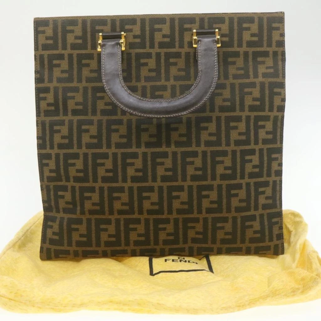 Fendi Fendi Zucca Canvas Handbag (Pre-Owned) 3