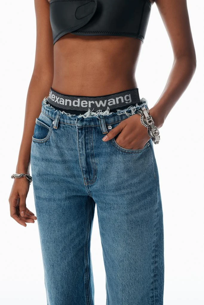 Alexander Wang indigo pre-styled ez jeans 4