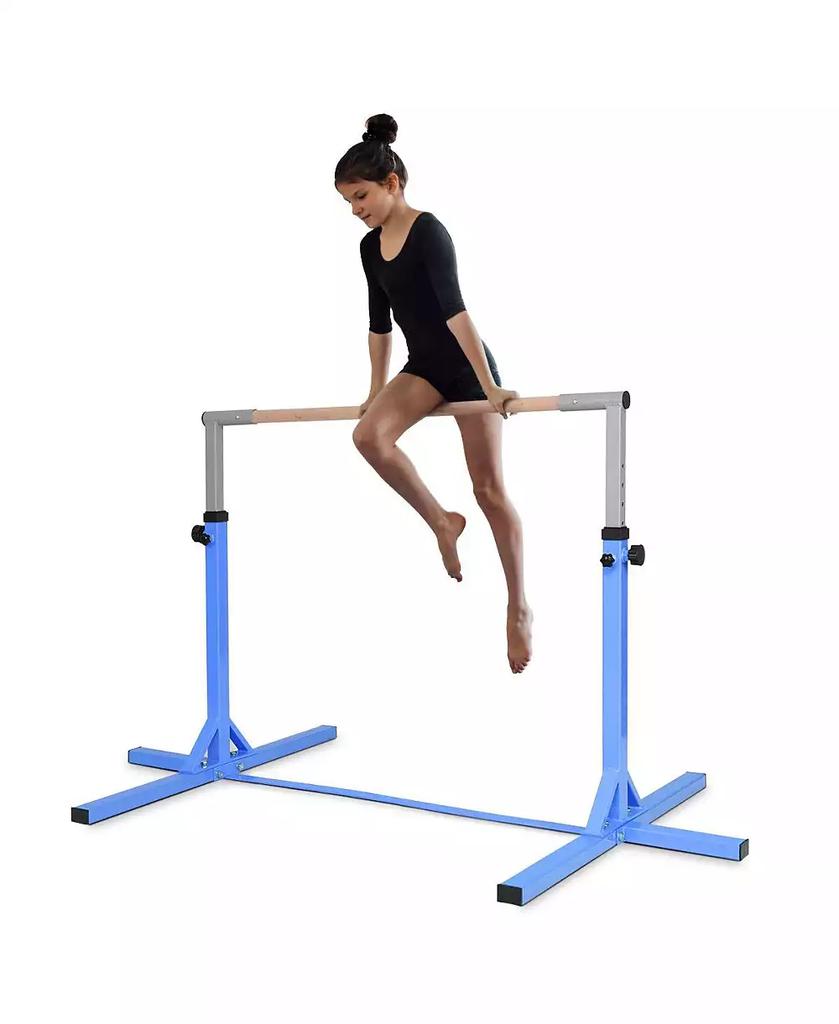 KUYOTQ Adjustable Gymnastics Horizontal Bar for Kids
