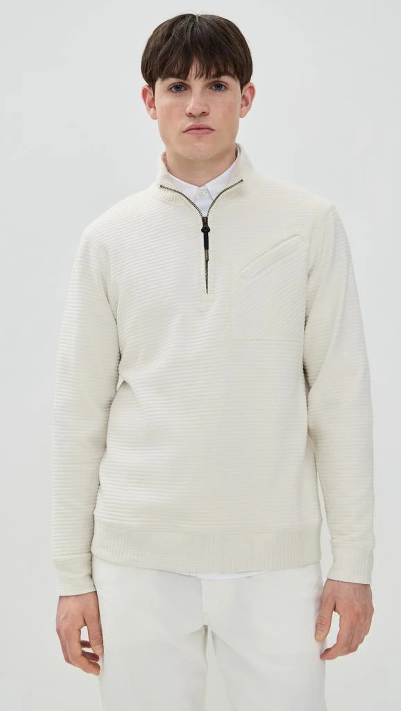 Billy Reid Quilted Half Zip 6
